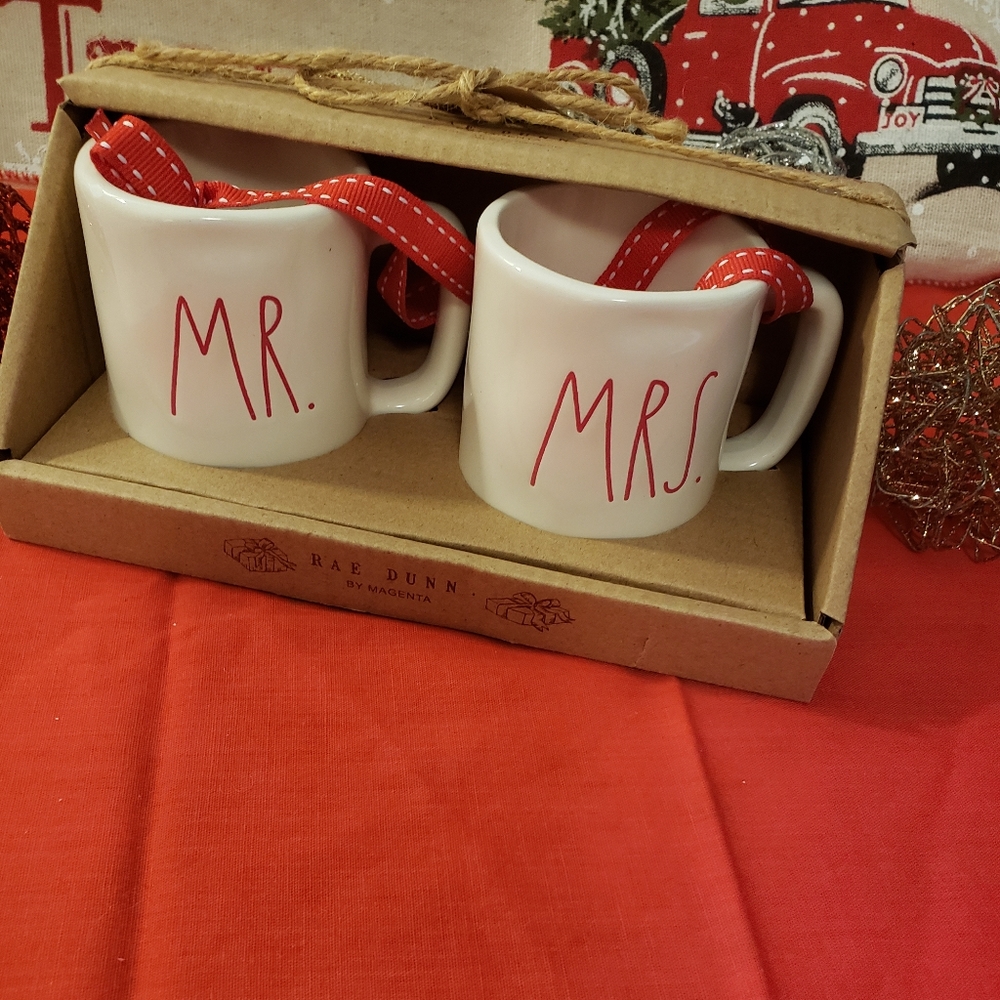 New Rae Dunn Christmas Mug Ornament